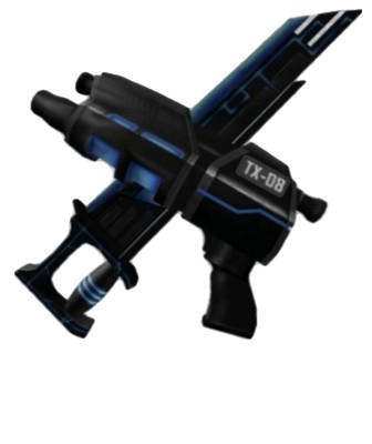 Blaster gun and virtual knife set MM2