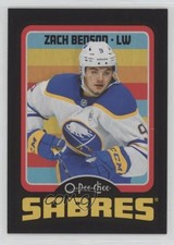 2024-25 O-Pee-Chee Retro Black Border 14/100 Zach Benson #358 1u6