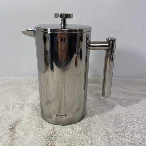 SterlingPro French Press Kaffeemaschine 8 Tassen Doppelwandig Edelstahl
