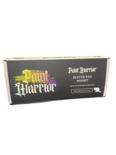 Paint Warrior halboval flach Biberschwanz Pinsel Set - 3 Stück