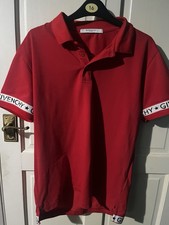 Polo rossa Givenchy | MAI INDOSSATA | Top di design | Polo Shirt