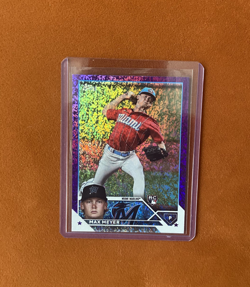 2023 Topps Series 2 - Max Meyer #388 Purple Foil /799 (RC)