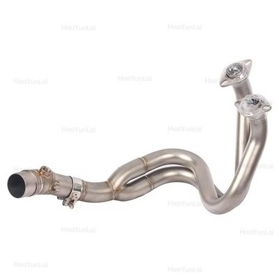 Exhaust System Header Link Pipe 51mm Slip-On For Kawasaki Z650 Z650RS 2022-2024