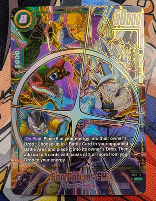 Son Gohan SH FB07-121 Super Alternate Art Wish For Shenron Dragon