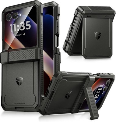 Dexnor for Motorola Moto Razr 2025/2024 Case Full-Body Rugged Shockproof Cover
