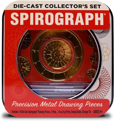 Spirograph Die-cast Collector s Set, Multi, 14 piece (1021RZ) 