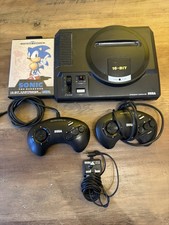 Sega Megadrive 1 Console plus 2 controllers. converter & Sonic game Bundle
