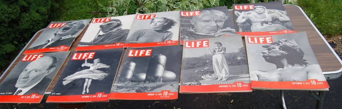 Life Magazines 1900-1939 for sale - eBay