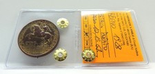 RARE BRONZE COIN, 2 LIRE VOUCHER EXPO MILAN 1928 WEIGHT 10 GR. COND.  SPL 