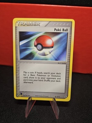 Pokemon EX Ruby & Sapphire  86/109 Poké Ball Card 