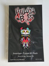 Helluva Boss Premium Fizz Fizzarolli Plush Pre-Order Bonus Pin Limited Edition