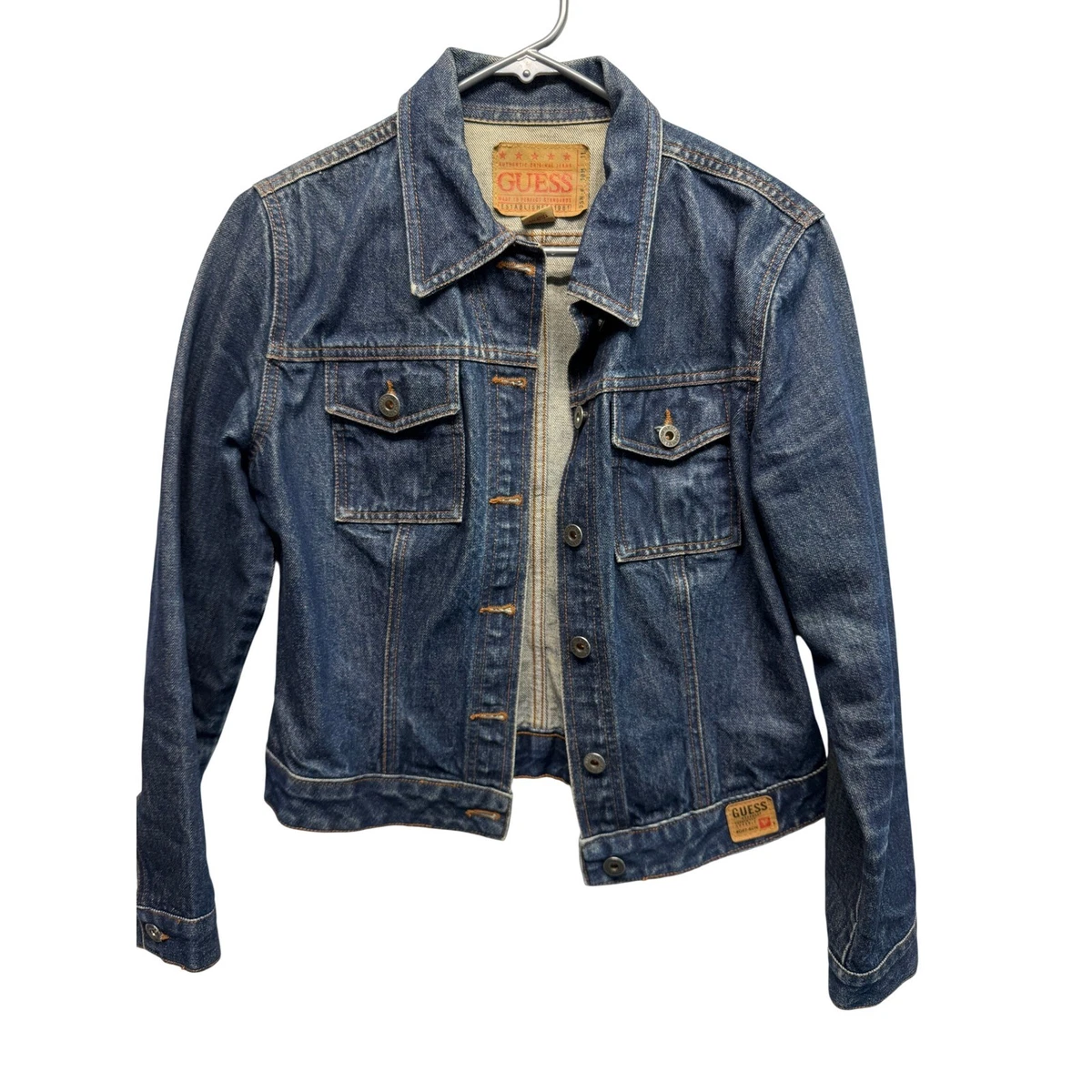 25+ Vintage GUESS Jean Jacket In Women's Coats & Jackets for sale