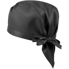 Chefs Hat Chef Cap Professional Catering Butchers Hat Kitchen Cooking Hats Black