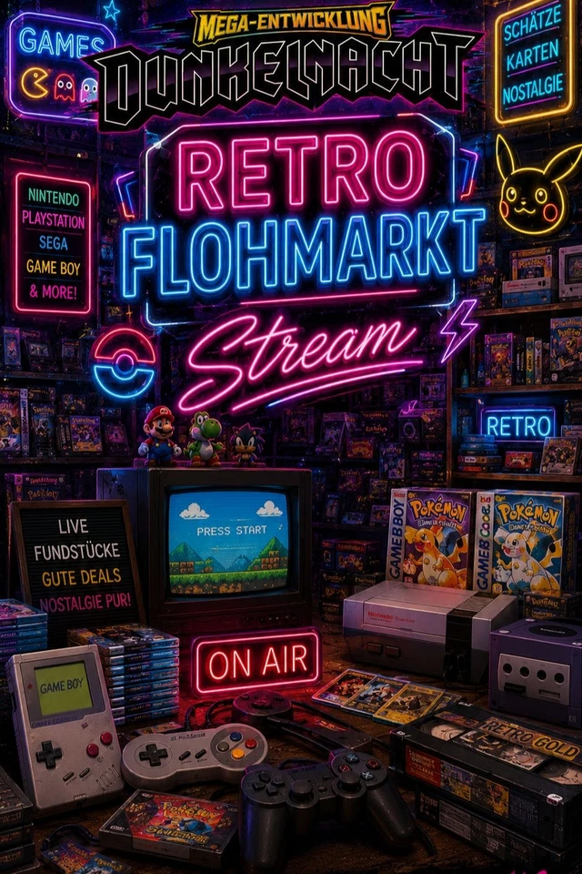 Retro + Flohmarkt STREAM MIT RMK