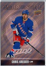 2024-25 Upper Deck MVP Under the Scope Chris Kreider #US-29