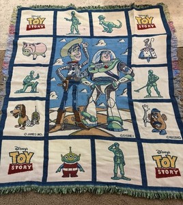 Vintage Toy Story Blanket | eBay