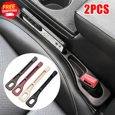 2 PCS Universal Car Seat Gaps Filler Side Seam Plug Strip Seat Gap Phone Holder