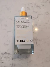Truly Coco Cloud After Shave Serum Vanilla Coconut Milk Argan Oil White Tea 3.1 