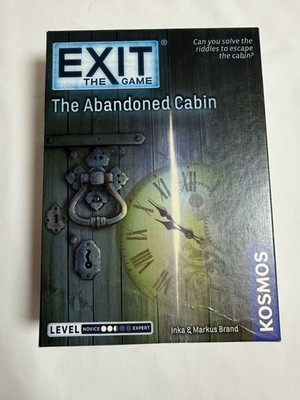 Exit The Game The Abandoned Cabin by Thames & Kosmos Escape Room Game
