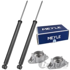 2x STOSSDÄMPFER+MEYLE DOMLAGER HINTERACHSE passend für FORD FOCUS III C-MAX II