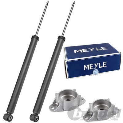 2x STOSSDÄMPFER+MEYLE DOMLAGER HINTERACHSE passend für FORD FOCUS III C-MAX II