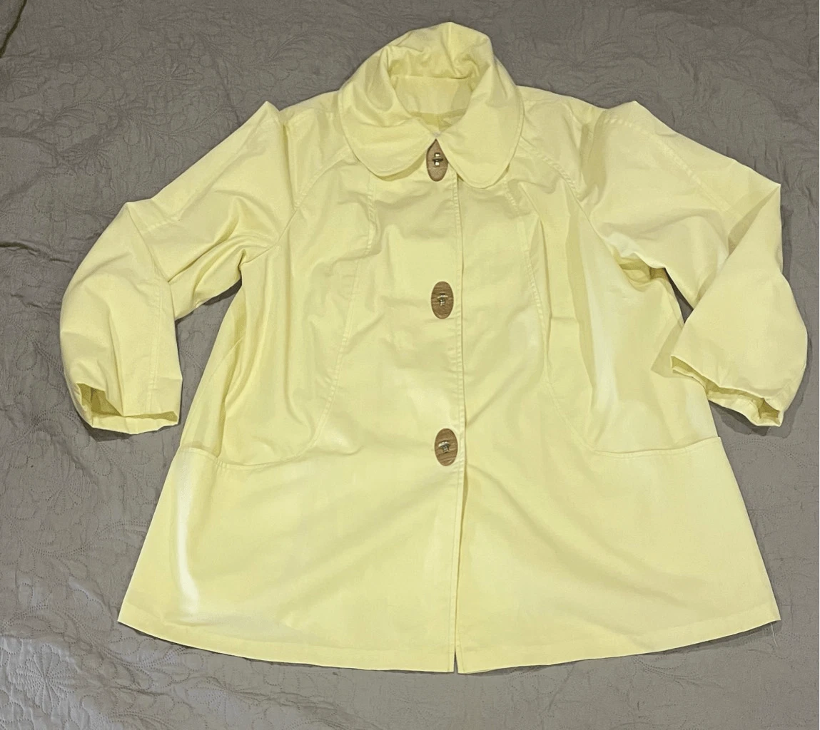 Montgomery Ward Yellow Vintage Jacket 2X