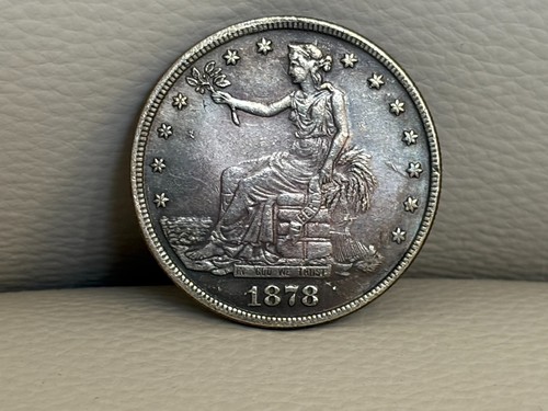 1878 CC Seated Liberty Take flowers Silver 1 Dollar High Grade A++++
