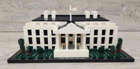 Lego Architecture 21006 The White House 100% Complete Set NO MANUAL