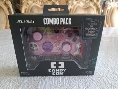 Candy Con NBC Cast Framed Edition Customizable Controller Faceplate Jack & Sally