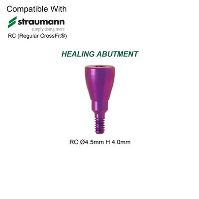 US Dental Healing Abutment Cap for Straumann ITI BLT/BL Implants RC Platform