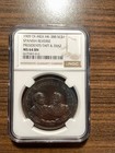 1909 TX-MEXICO HK-388 SOCALLED DOLLAR Spanish Rev Presidents Taft Diaz NGC MS 64