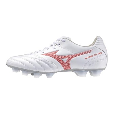 シューズ MIZUNO MONARCIDA NEO 24.0 Mizuno Monarcida NEO3 SW Soccer Cleats P1GA2424 Wide White/Red US6