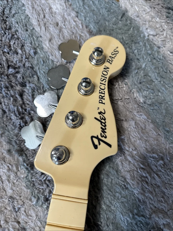 Rock Band Fender Precision Bass Replica Wired Guitar + Strap ~ Xbox ~ RARE - Image 3 of 4