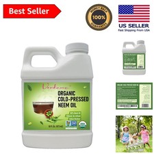 Concentrated Organic Neem Oil 16 Fl Oz - Natural Benefits for Beauty  Garden