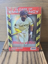 2025 Stadium Club #ICE-3 Jackson Chourio In Case of Emergency