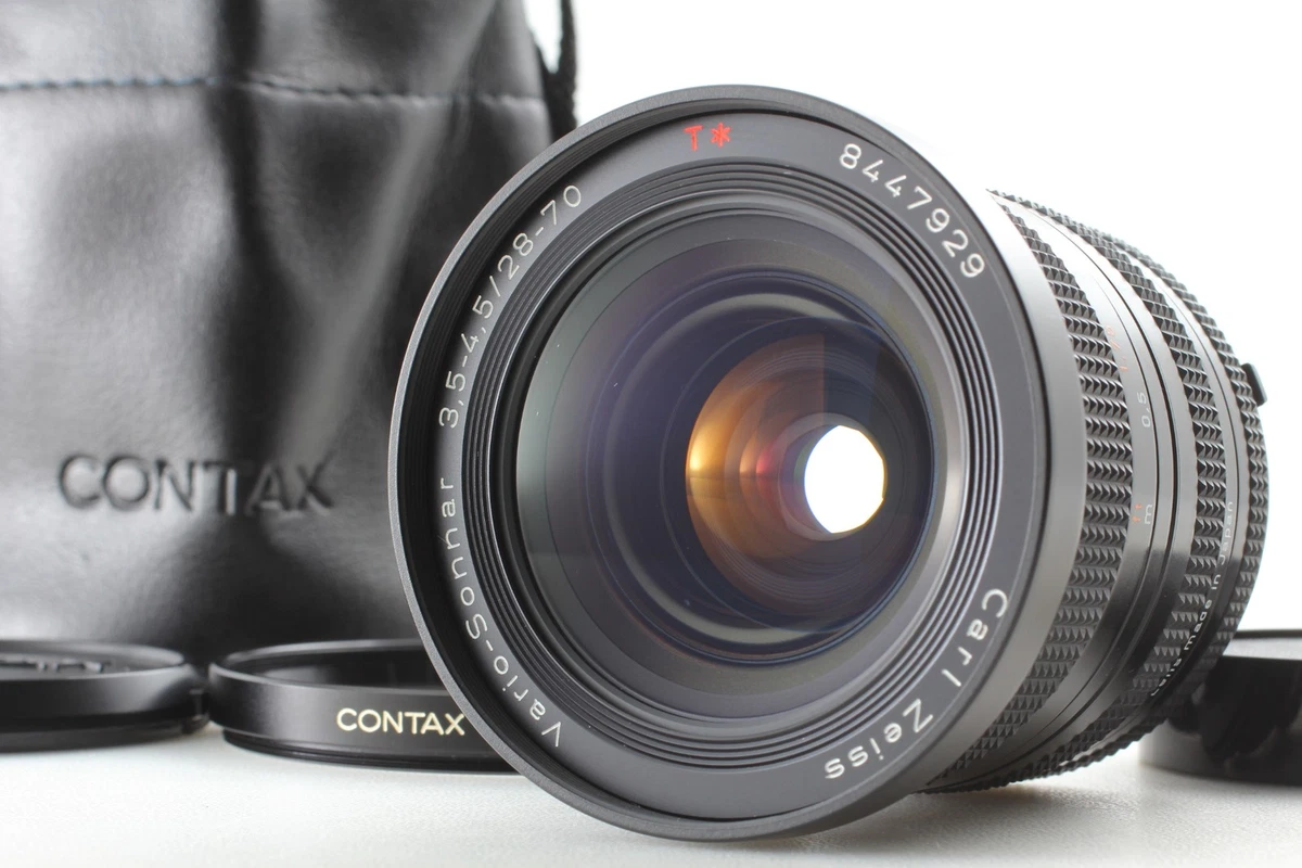 Contax ZEISS Vario-Sonnar T* Camera Lenses f/3.5-4.5 Maximum