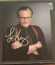 Larry King Autographed Signed 8 X 10 Photo With COA
