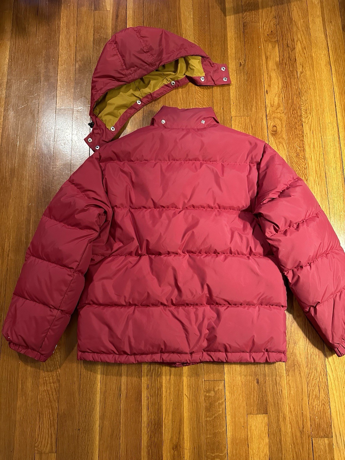 Supreme Stripe Panel Down Jacket FW18Burgundy, du… - image 6