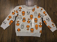 marvel spiderman sweatshirt 5 5T Boys Jumping Beans Sweater