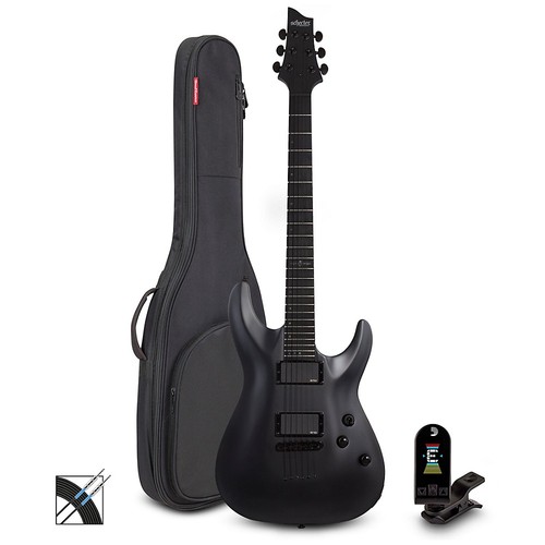Schecter Guitar Research C1 Platinum Blackout Electric Guitar Kit