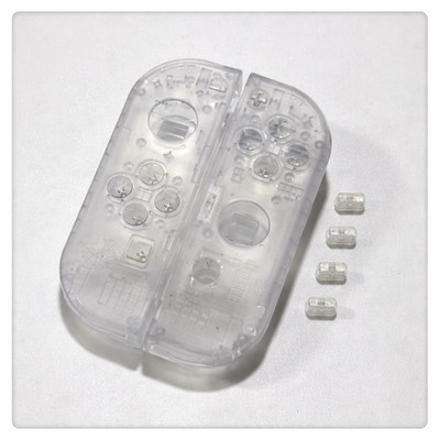 Nintendo Switch Joy Con Prototype OEM Evaluation Shell Replacement - Clear White