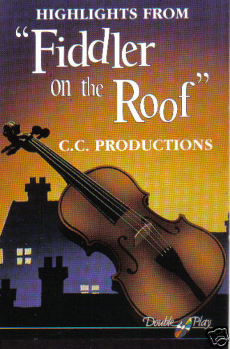 C.C. PRODUCTIONS - Highlights From Fiddler On The Roof (UK 11 Tk Cassette Album) - Picture 1 of 1