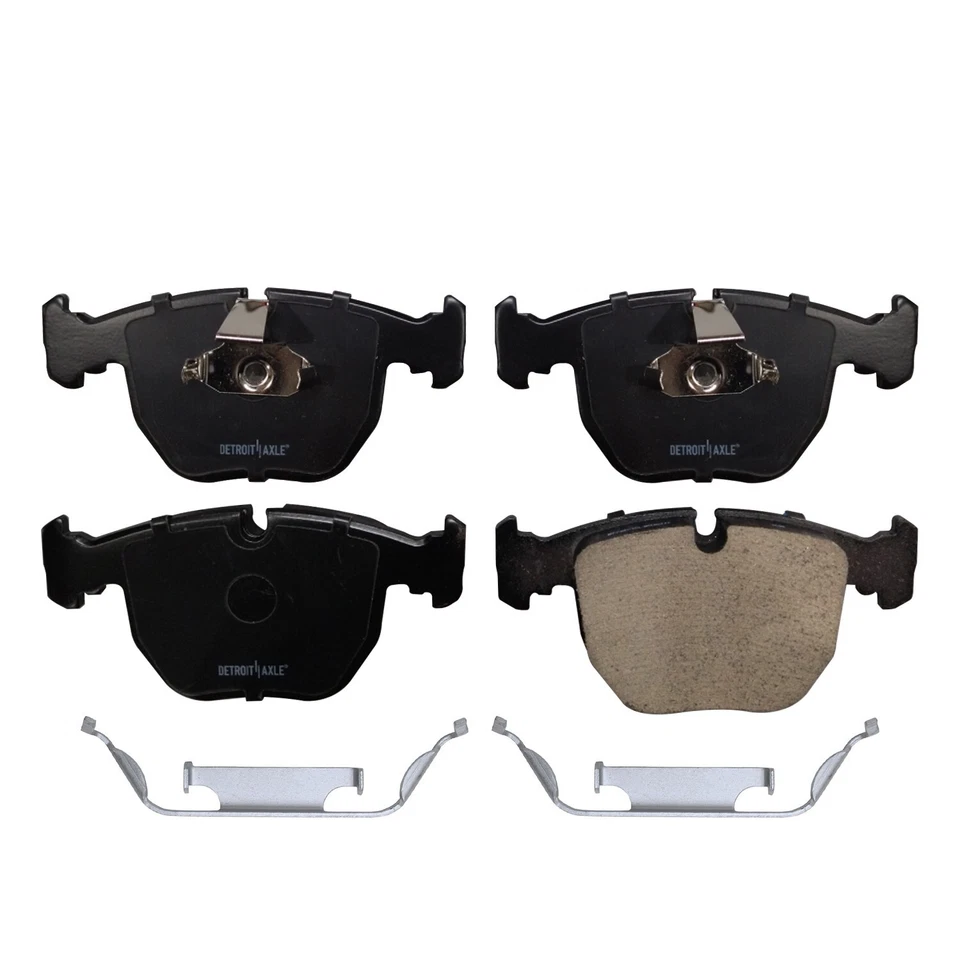 Pastillas de freno delanteras de cerámica con hardware para BMW 530i 540i 540iT 740i 740iL M5 X5 Foto 3 de 4