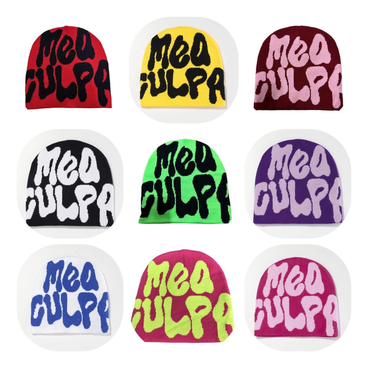 【YEGG】 Pearl drop beanie ♥2Colors Beanie - Glitch – Jaded Dreams