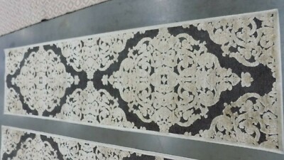STONE / ANTHRACITE 2' X 7' Stained Rug, Reduced Price 1172569916 PARB348-3430-27