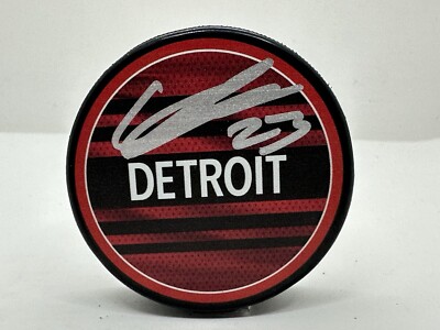 Lucas Raymond Autographed Detroit Red Wings Reverse Retro Hockey