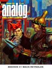 Analog Science Fiction-Science Fact Vol 76, No. 4, Dec 1965 Canvas Poster 18x24