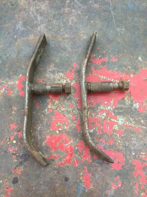 VINTAGE RARE FORD SPEEDSTER MODEL A T BUMPER IRON GAURD PUSH TOW TRUCK SCTA TROG