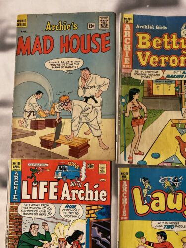 Archie Jughead Mad House Betty Laugh Comic 10-Lot Silver Age Bronze Modern B13i - Picture 2 of 22