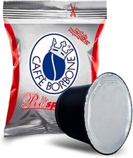 200 Capsule Caffè Borbone REspresso Compatibili Nespresso Miscela Rossa Rosso